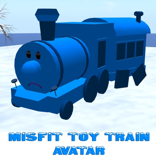 Second Life Marketplace Misfit Toy Train Avatar